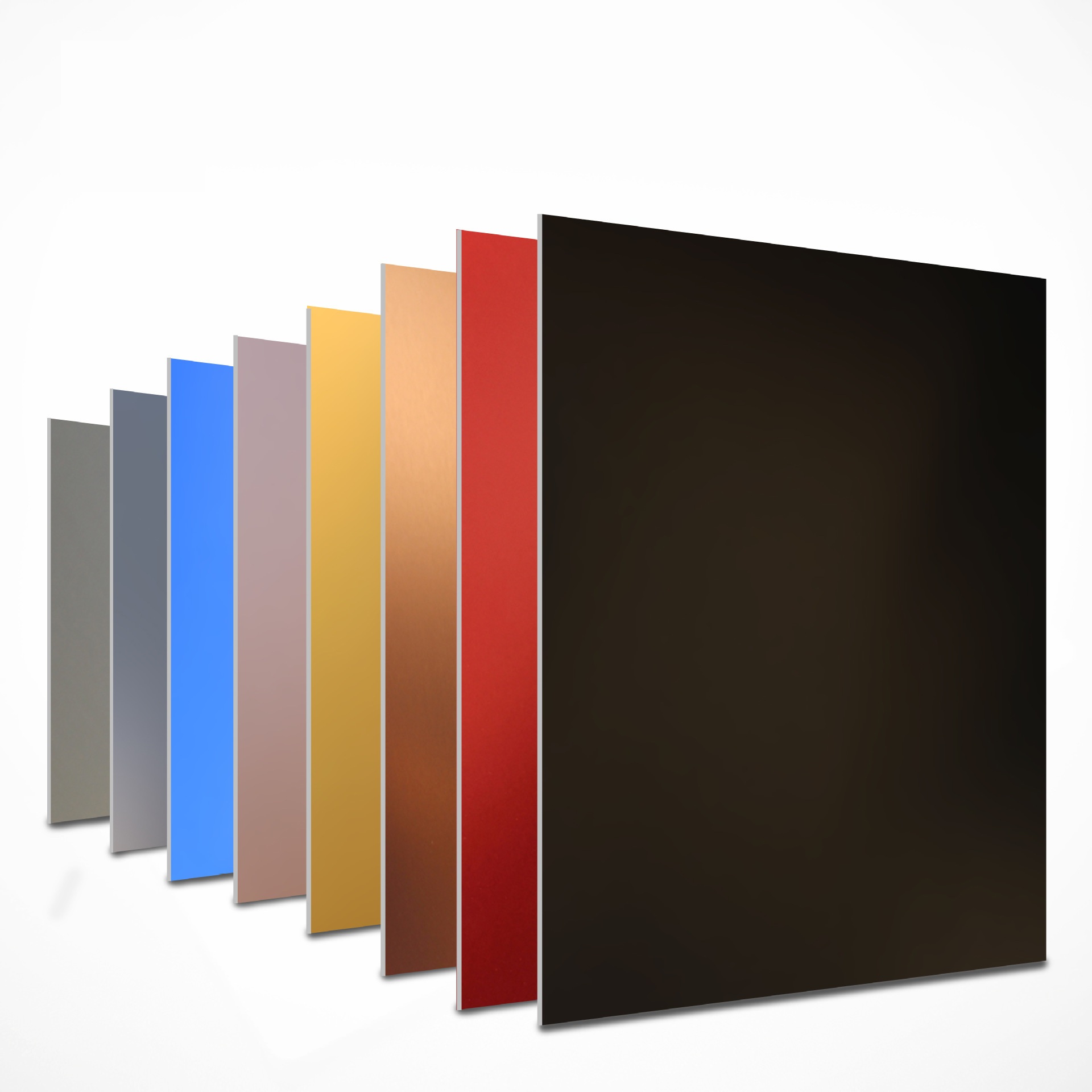 Multiple Color Anodized Aluminum Sheet Multiple Color Anodized Aluminum Sheet
