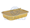 Aluminum Foil Food Container In Gold or Silver Color