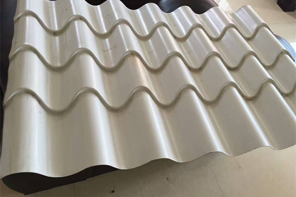 Aluminum corrugated sheet