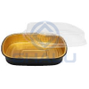 Aluminum Foil Food Container In Gold or Silver Color