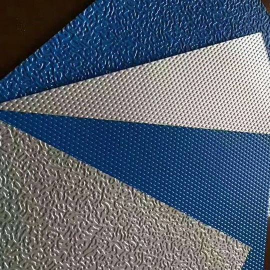 Color Coated Embossed Aluminum Sheets 