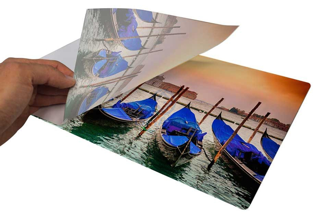 Sublimation Aluminum Metal Sheets Glossy For Photo Printing 