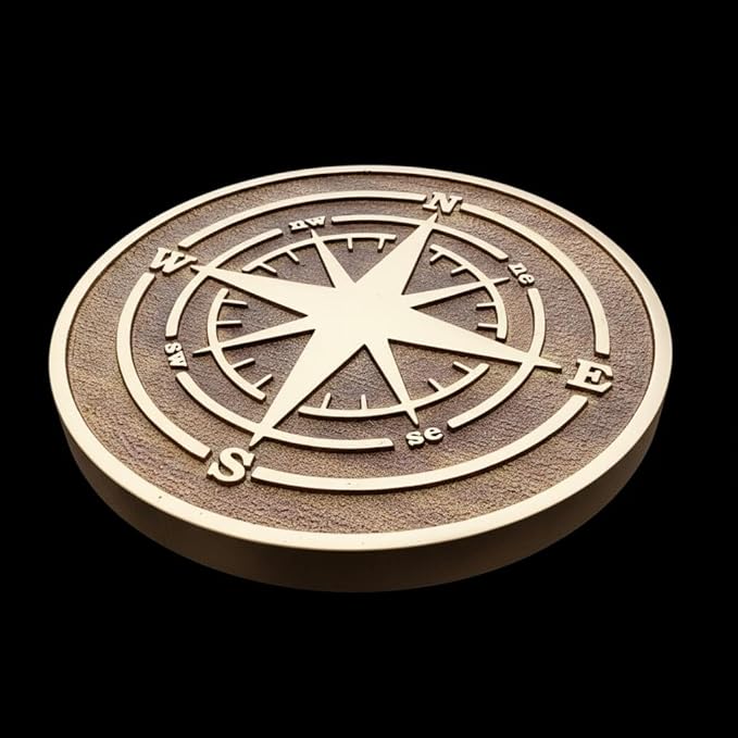 engraved brass plaque