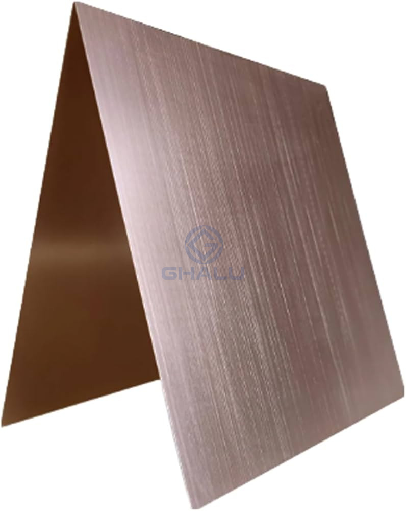 Anodized Color Brushed Aluminum Sheet Blanks For Decoration