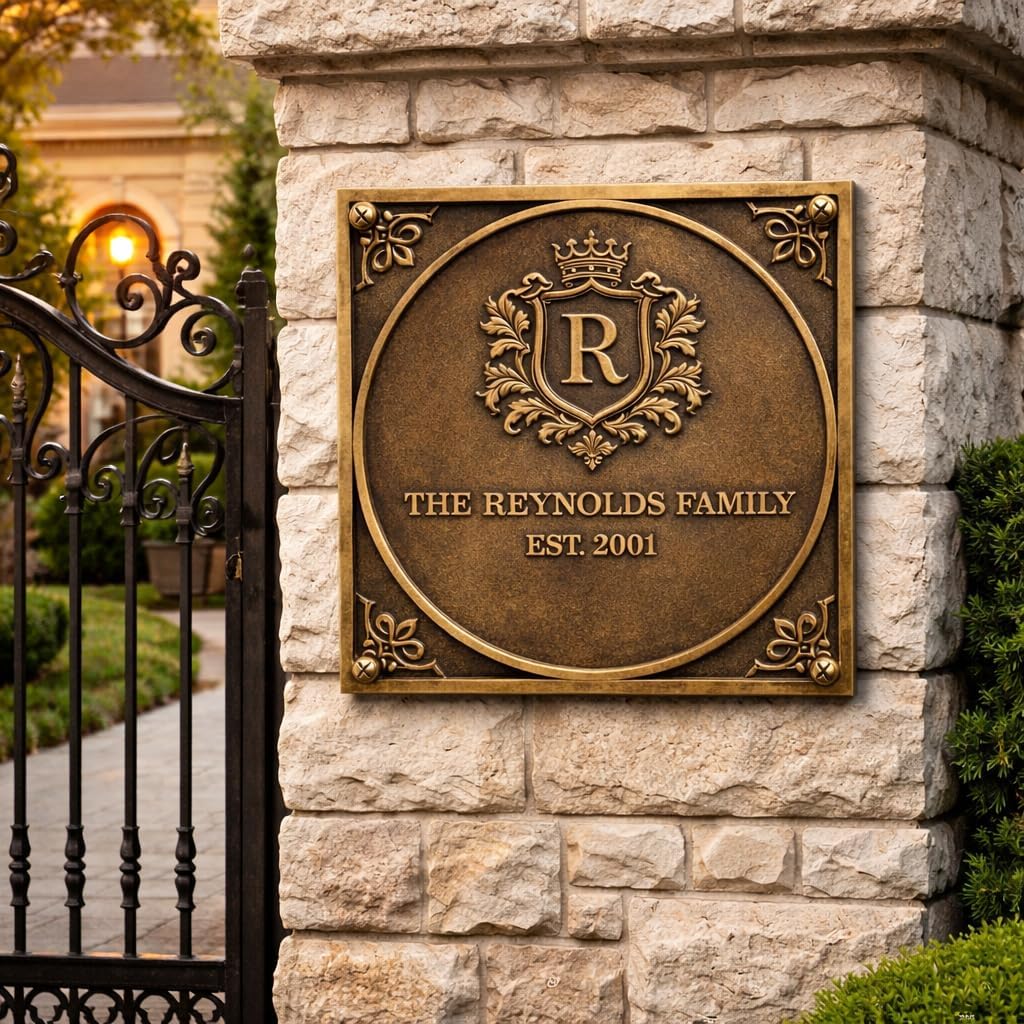 engraved aluminum signs