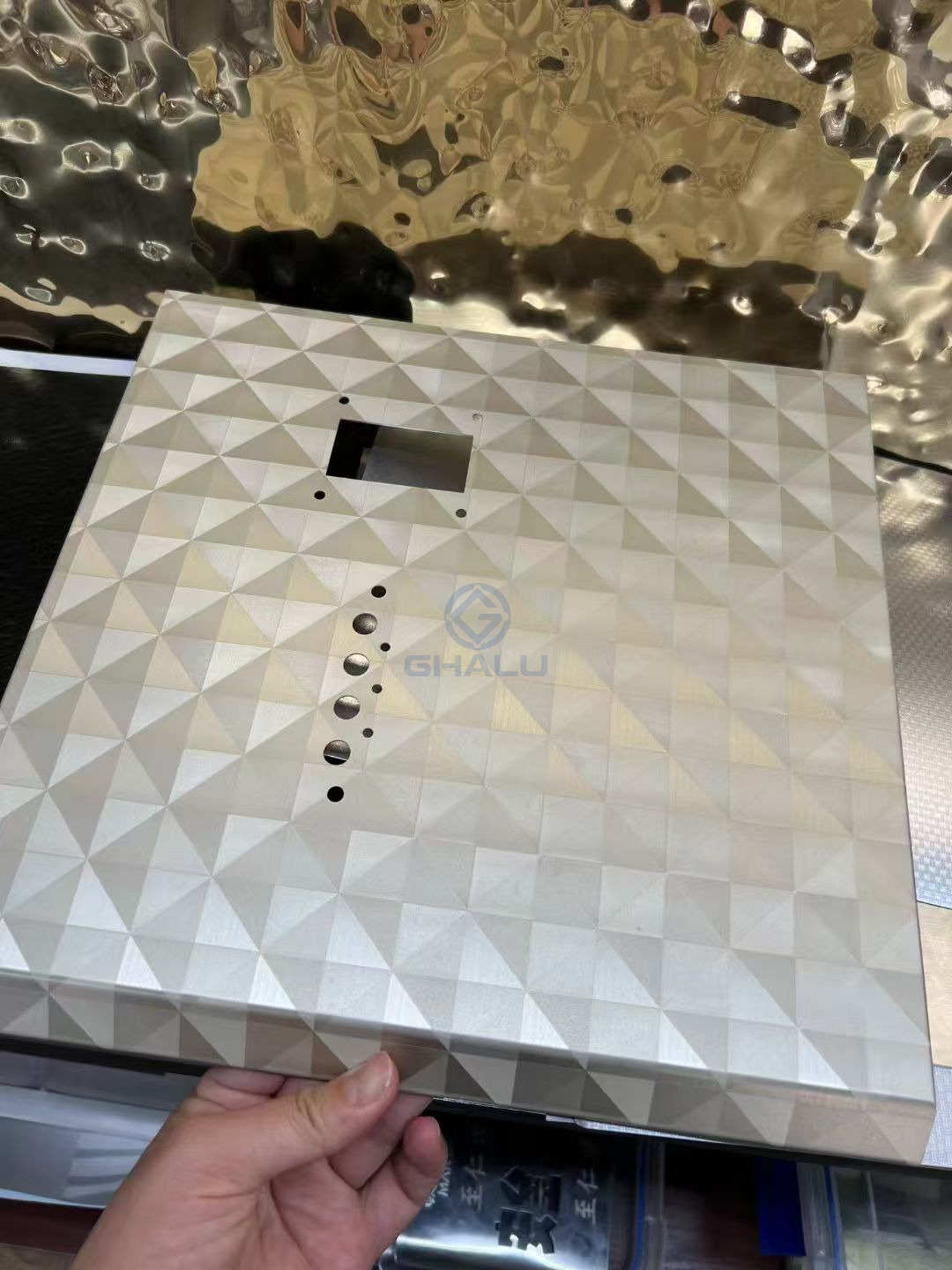 brushed anodized aluminum sheet