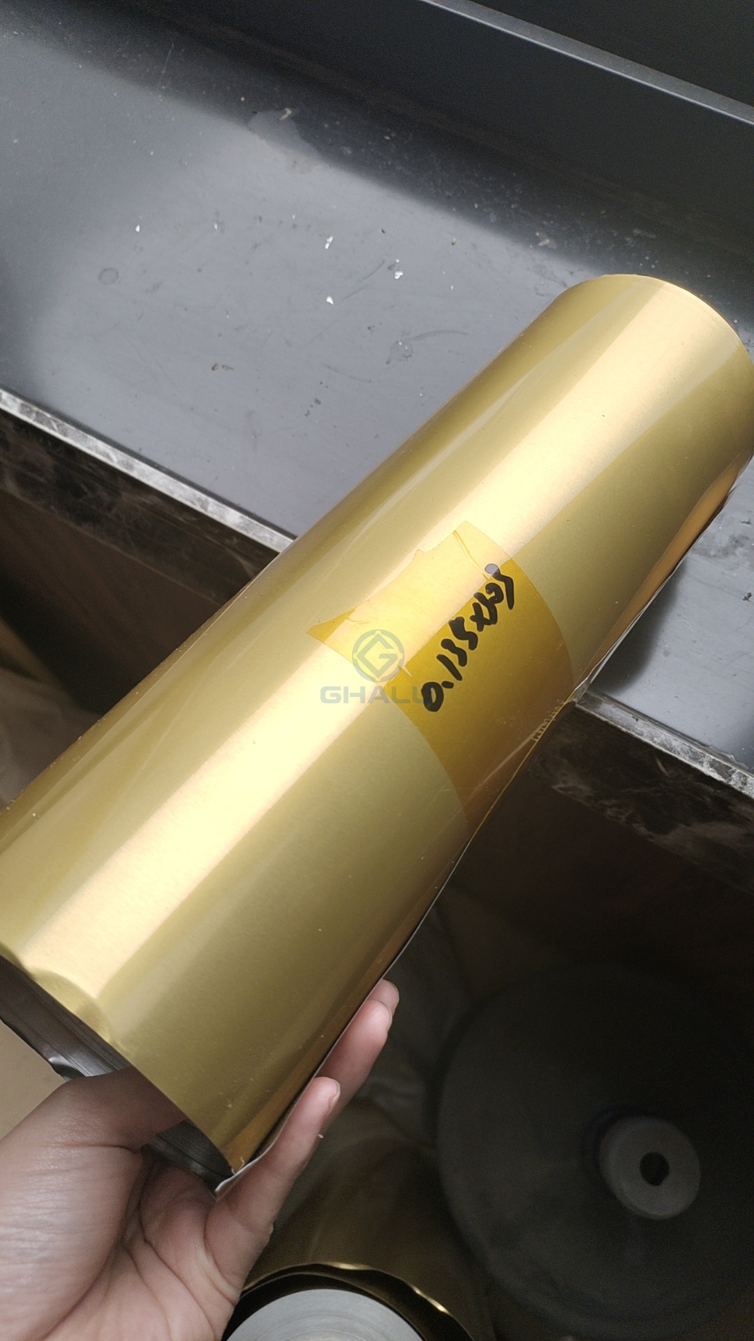 Color Coated Aluminum Foil Jambo Rolls 