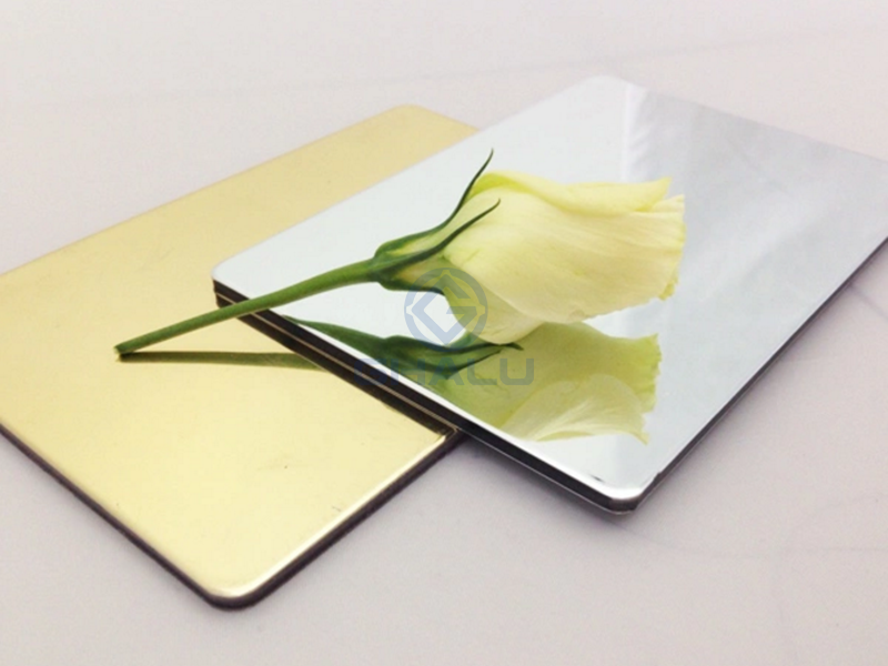 High Reflective Anodized Gold Mirror Aluminum Coil Sheets
