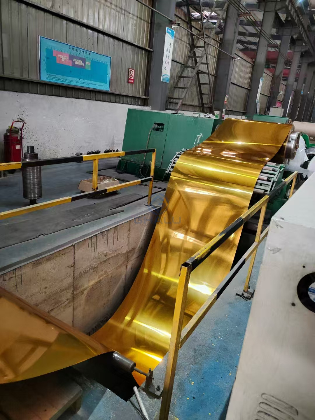 High Reflective Anodized Gold Mirror Aluminum Coil Sheets