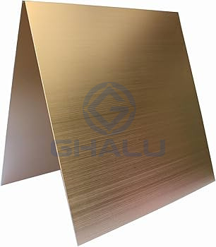 Anodized Color Brushed Aluminum Sheet Blanks For Decoration