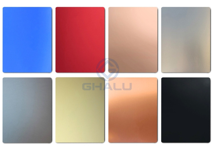 Anodized Color Brushed Aluminum Sheet Blanks For Decoration