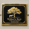 CNC Engraved Aluminum Plaques and Signs