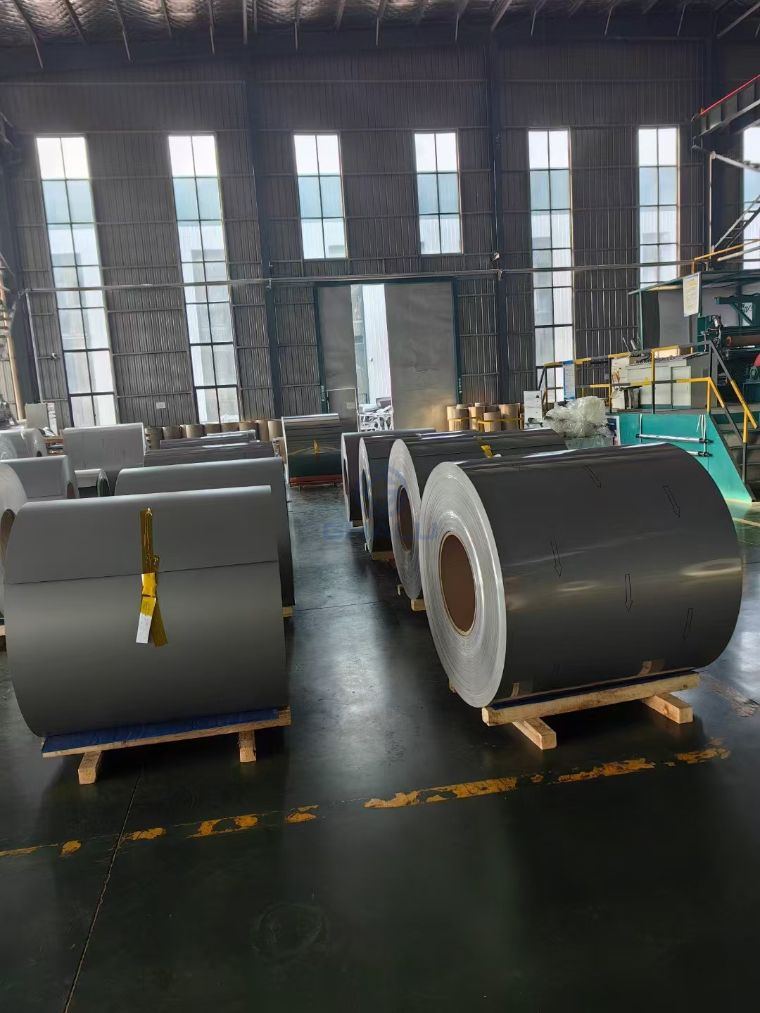 Colored Aluminum Gutter Coil