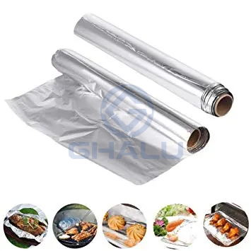 Alloy 8011 Soft Kitchen Aluminum Foil Rolls For Household