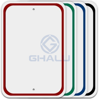 Aluminum Rectangle Road Sign Blanks 