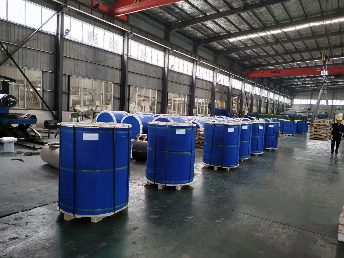 Colored Aluminum Gutter Coil