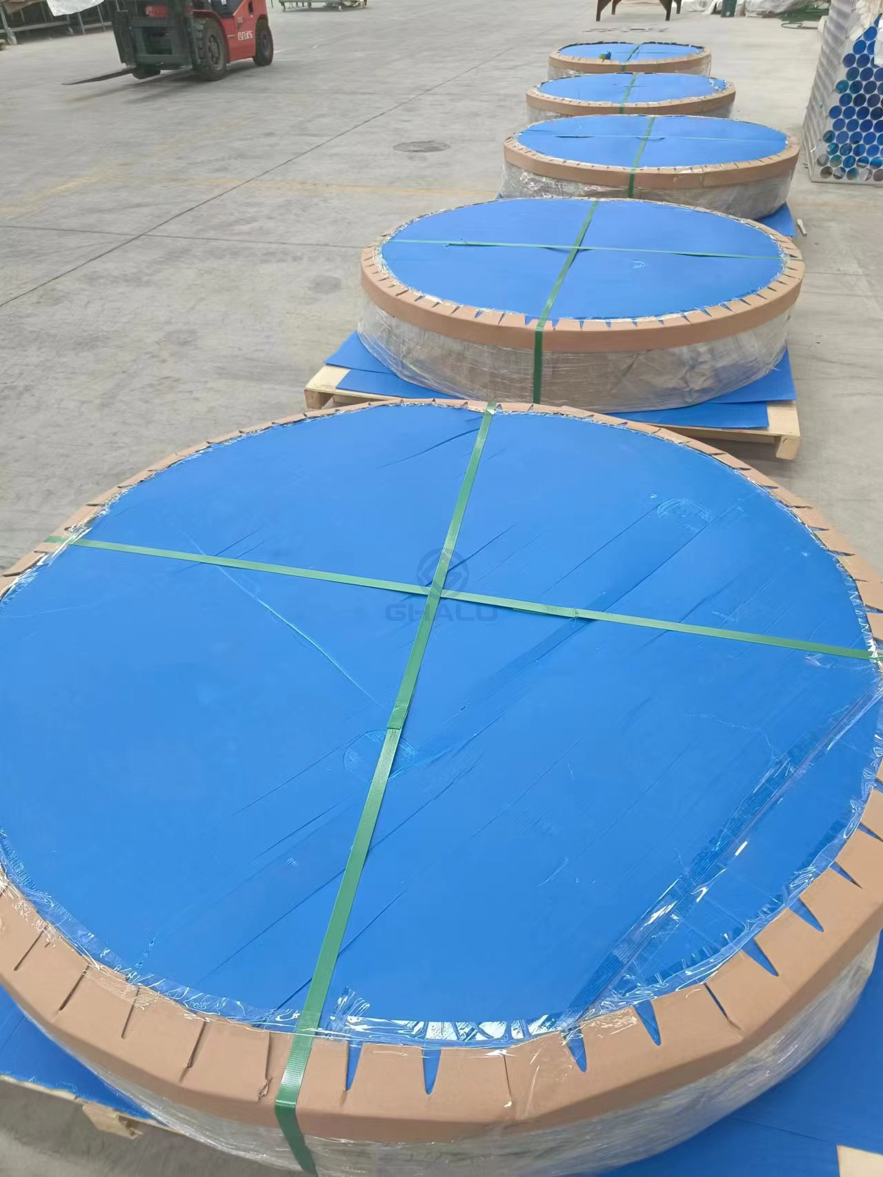 aluminum road sign circle 