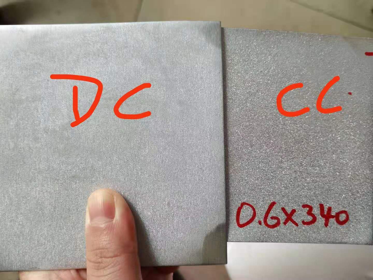 aluminum circle dc and cc difference