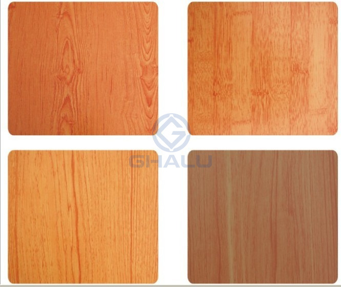 Wood Coated Aluminum Coil