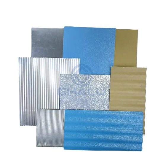 Corrugated Aluminum with Polysurlyn