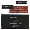 Engraved Anodized Aluminum Blanks
