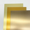 Golden Anodized Aluminum Sheet 