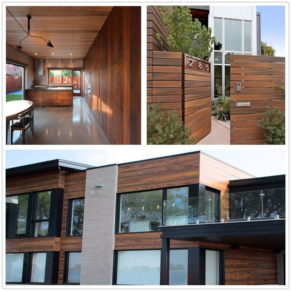 Wooden Grain Aluminum Coil Application