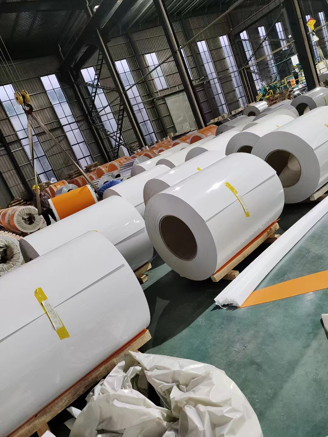 color coated aluminum rolls