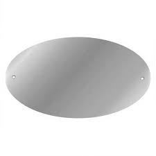 Aluminum Oval Plate